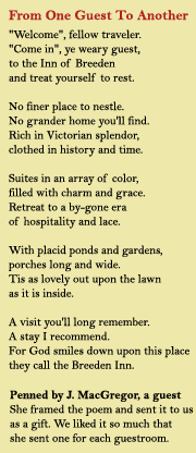 From One Guest To Another