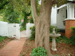 Carriage House Garden Entrance
